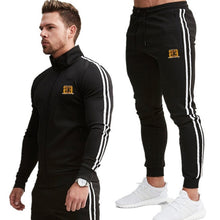 Load image into Gallery viewer, 2 Piece Men Hoodies+Pants Sport Suit Jordan Men Clothing Set Gym Sport wear Tracksuit Fitness Bodybuilding  Suit Jogger Men Set