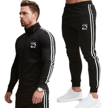 Load image into Gallery viewer, 2 Piece Men Hoodies+Pants Sport Suit Jordan Men Clothing Set Gym Sport wear Tracksuit Fitness Bodybuilding  Suit Jogger Men Set
