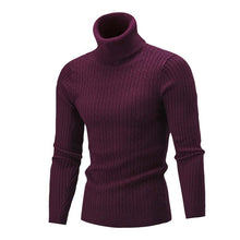 Load image into Gallery viewer, Winter Men Slim Warm Knit High Neck Pullover Jumper Sweater Turtleneck Top Plus Size M-5XL pull homme sueter hombre sweter 2019