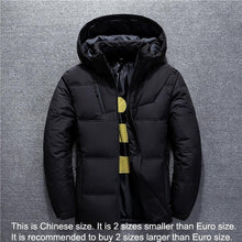 Load image into Gallery viewer, New Winter Jacket Men High Quality Fashion Casual Coat Hood Thick Warm Waterproof Down Jacket Male Winter Parkas Outerwear